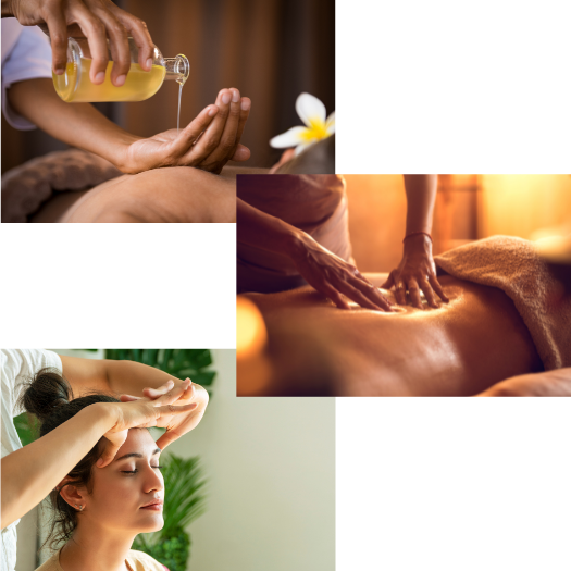 Spa services Different types of massages